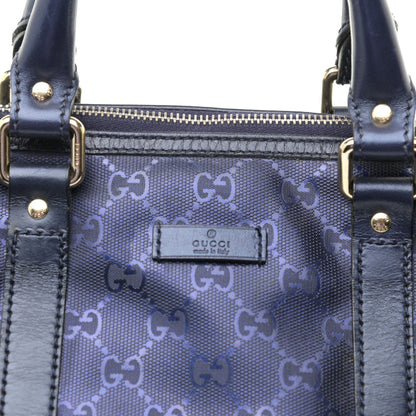 Gucci Imprime Monogram Medium Joy Boston Navy 14 of 18