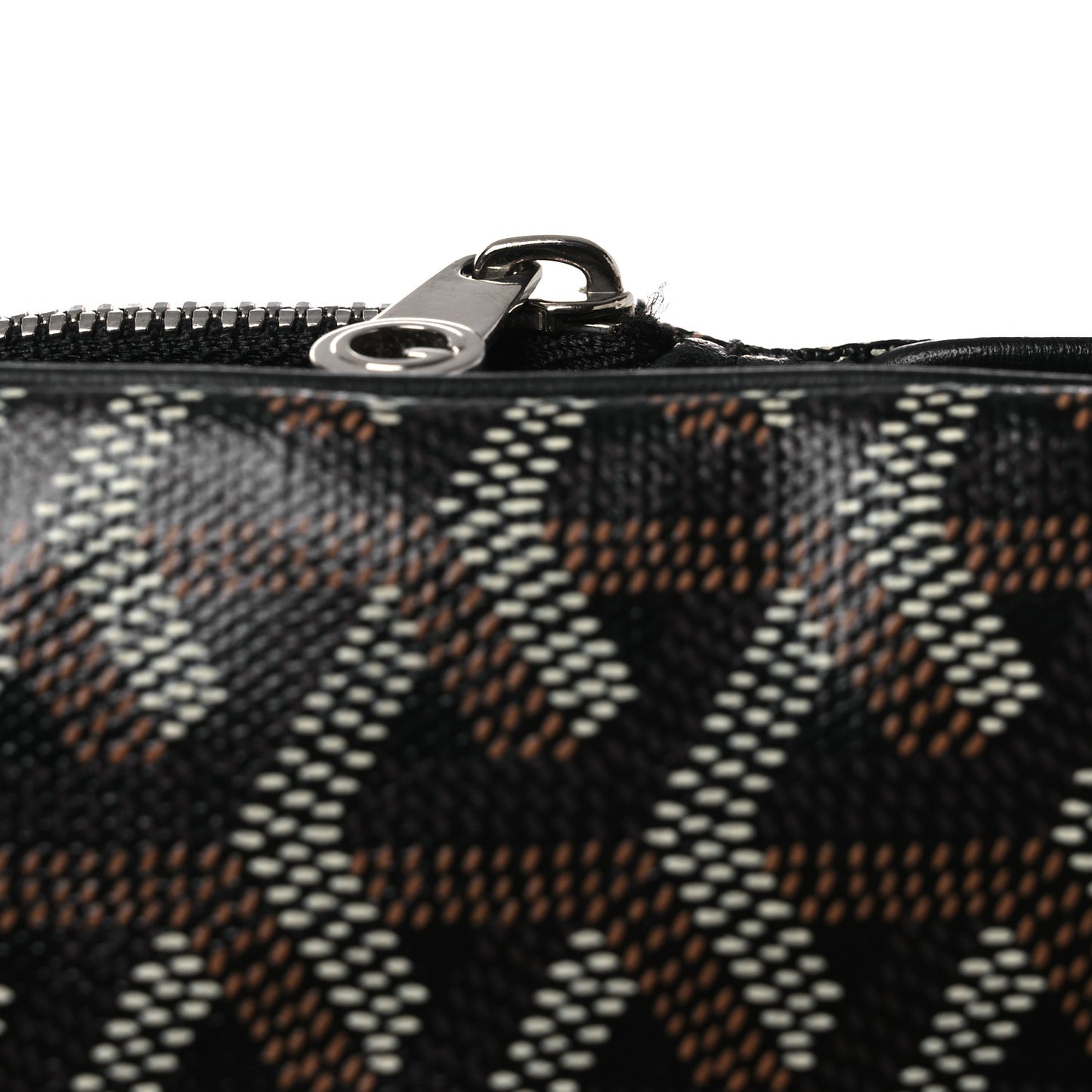 Goyardine Sainte Marie Soft Clutch Black