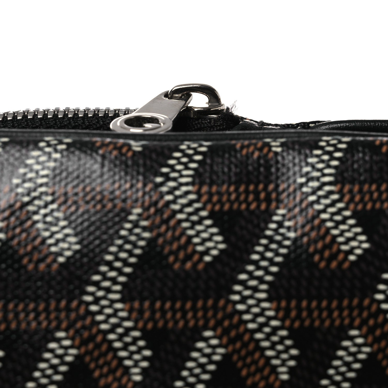 Goyard Goyardine Sainte Marie Soft Clutch Black 11 of 12