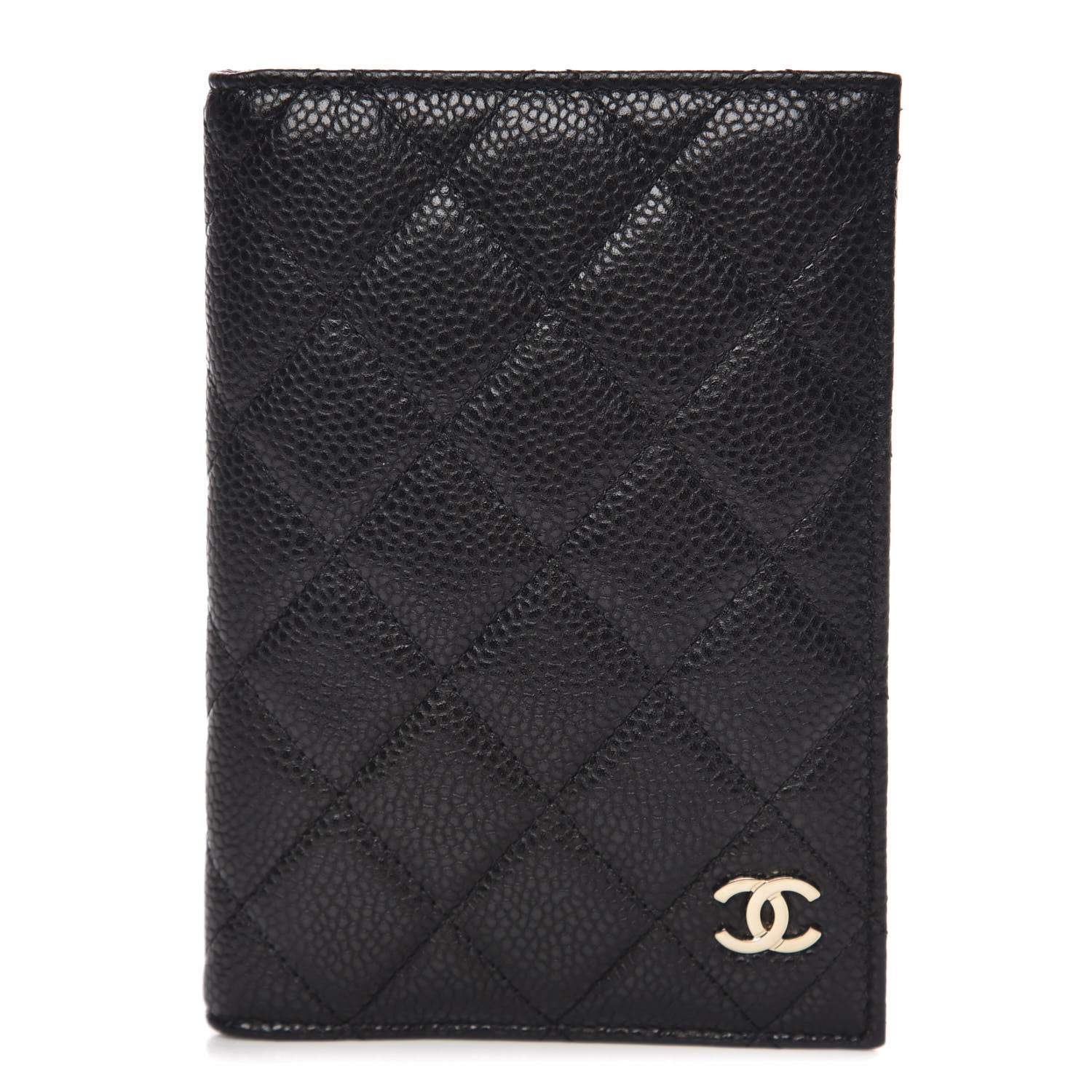 Chanel Caviar Quilted Passport Holder Black 1 of 8