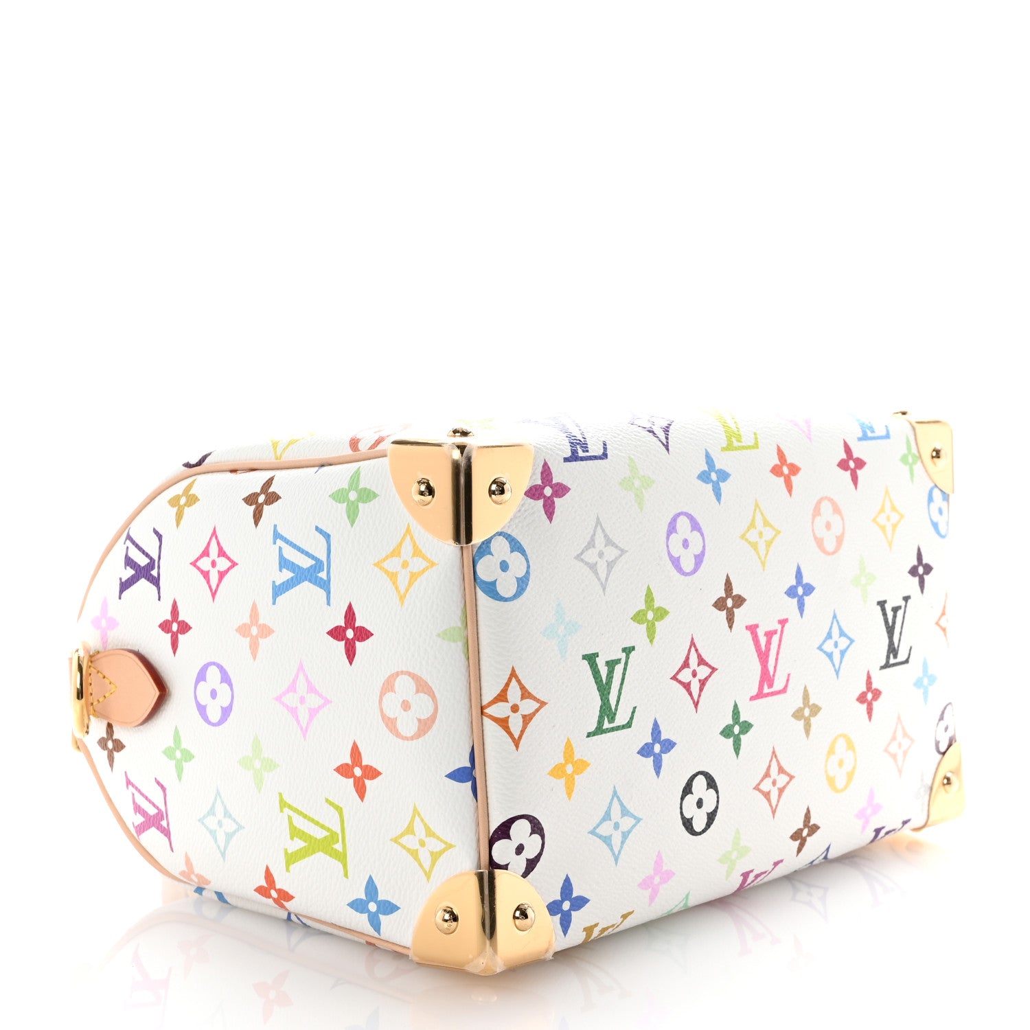 Louis Vuitton LV X TM Monogram Multicolor Speedy Bandouliere 25 White 4 of 9
