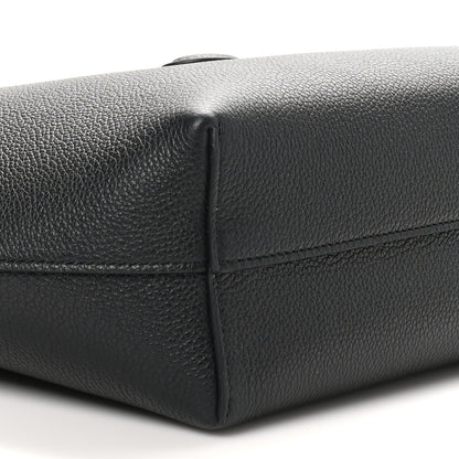 Celine Grained Calfskin Triomphe Mini Cabas Anais Black 8 of 9