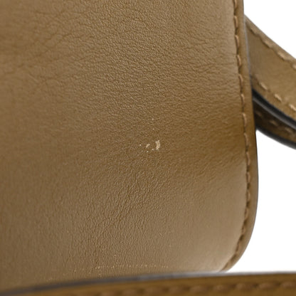 Chloe Suede Calfskin Mini Faye Shoulder Bag Deep Khaki 11 of 11