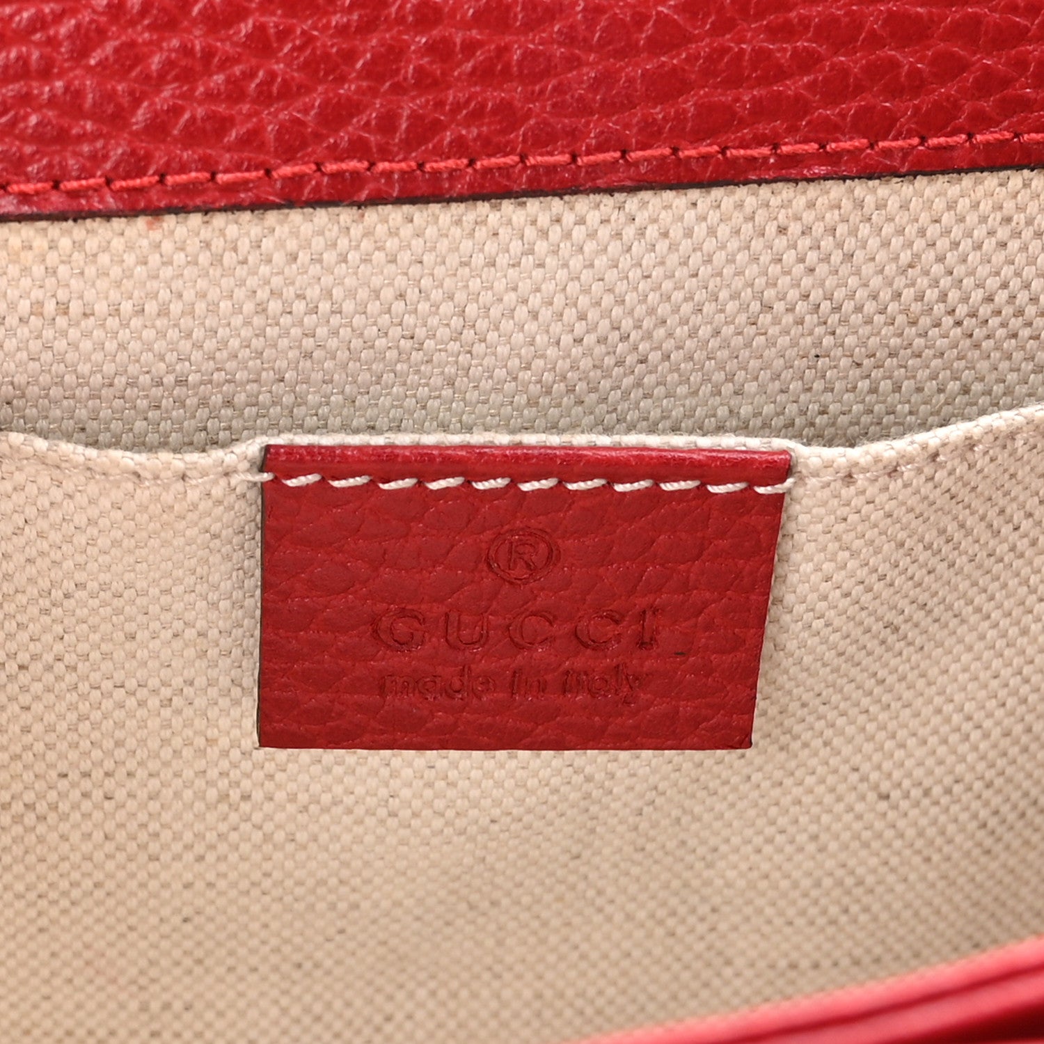 Gucci Dollar Calfskin Crystal Web Mini Dionysus Bamboo Top Handle Bag Hibiscus Red 6 of 12