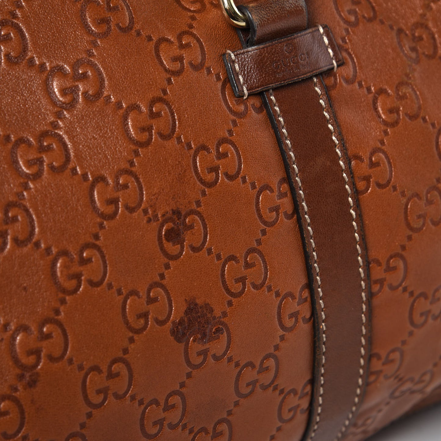 Guccissima Large Joy Shoulder Bag Brown