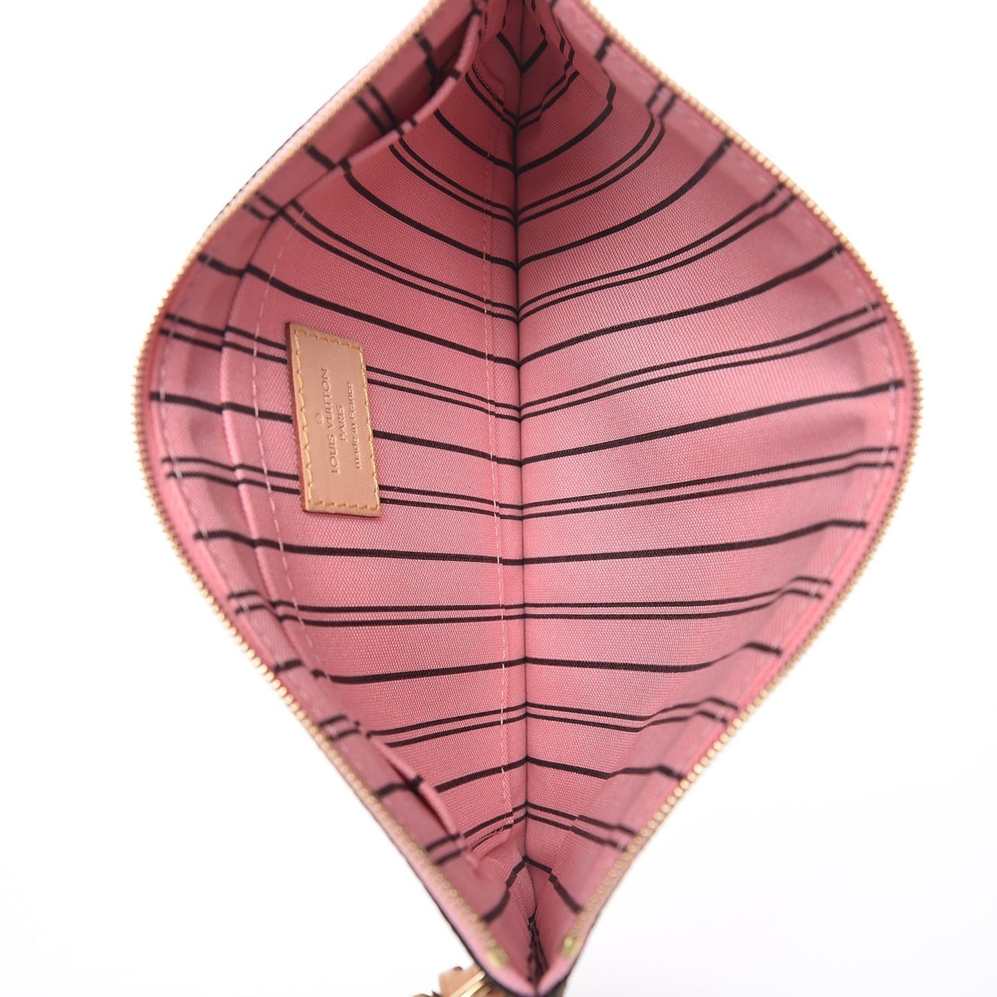 Monogram Neverfull MM GM Pochette Sugar Pink