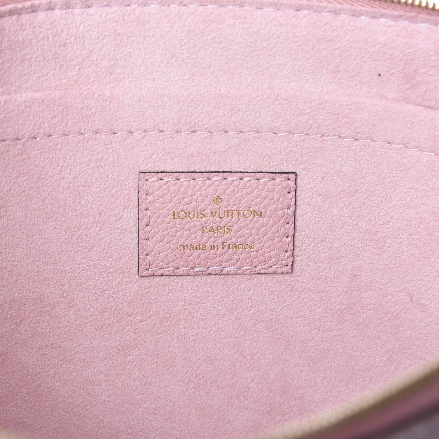 Louis Vuitton Damier Ebene Daily Pouch Rose Poudre 7 of 9