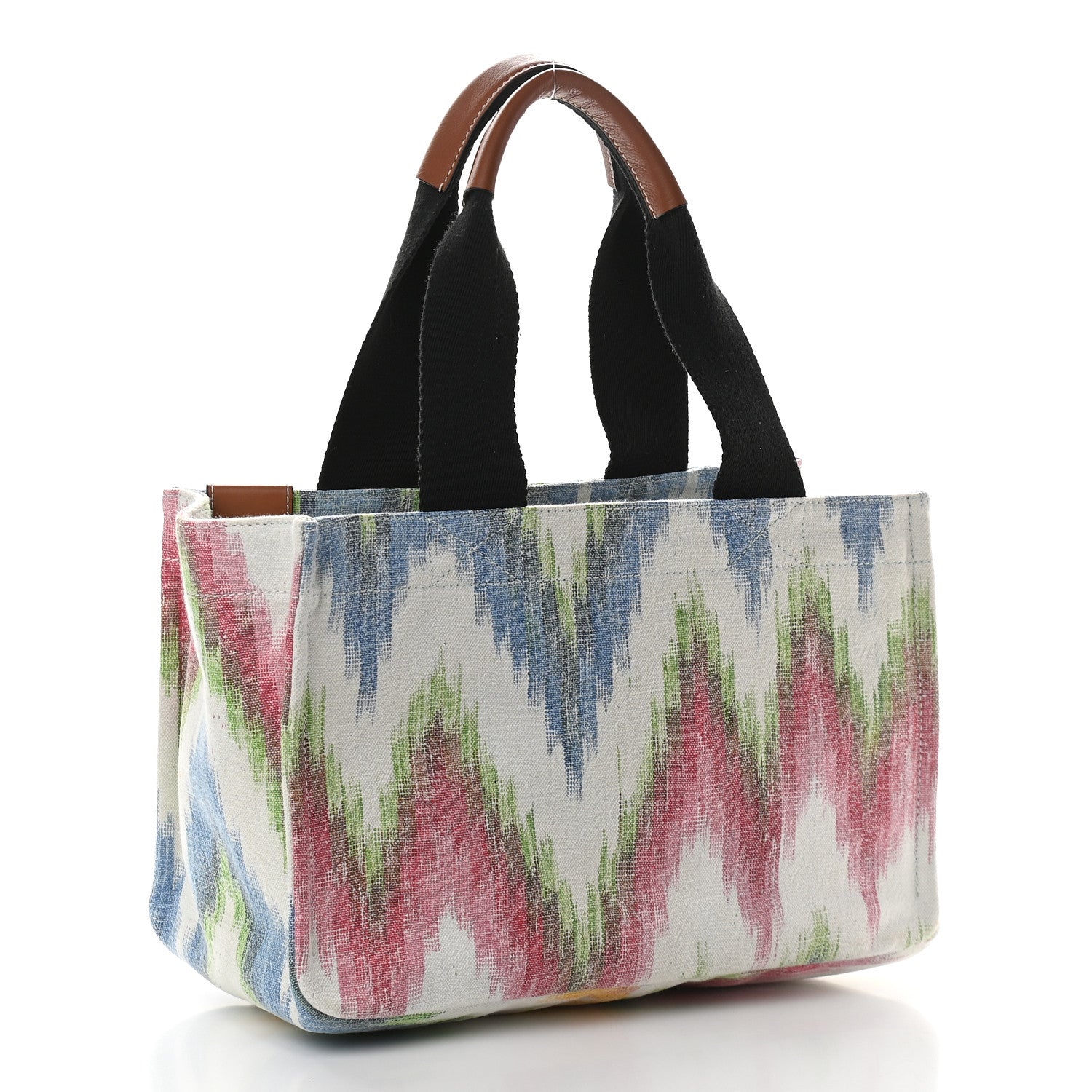 Loewe Canvas Beaded Paula Beach Tote Multicolor 3 of 8