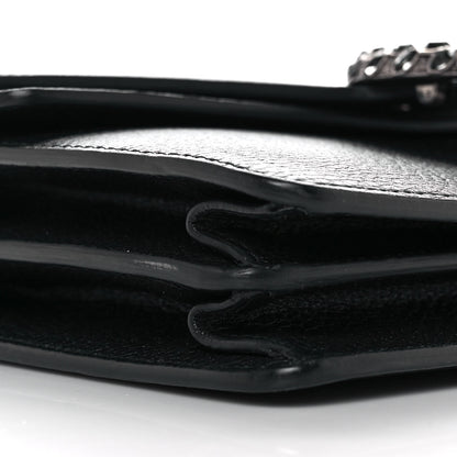 Gucci Pebbled Calfskin Small Dionysus Shoulder Bag Black 8 of 9