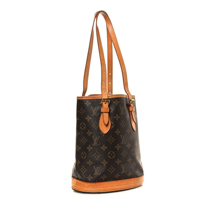 Louis Vuitton Monogram Petit Bucket 23 3 of 29