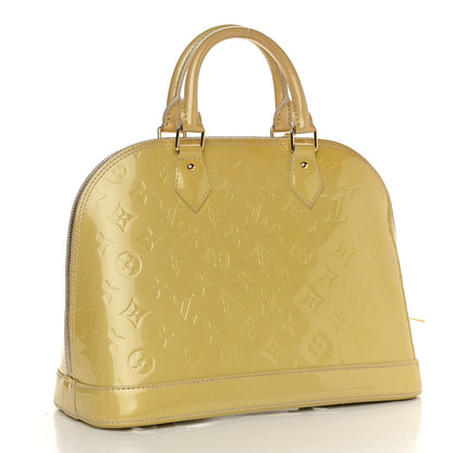 Louis Vuitton Vernis Alma PM Citrine 3 of 12