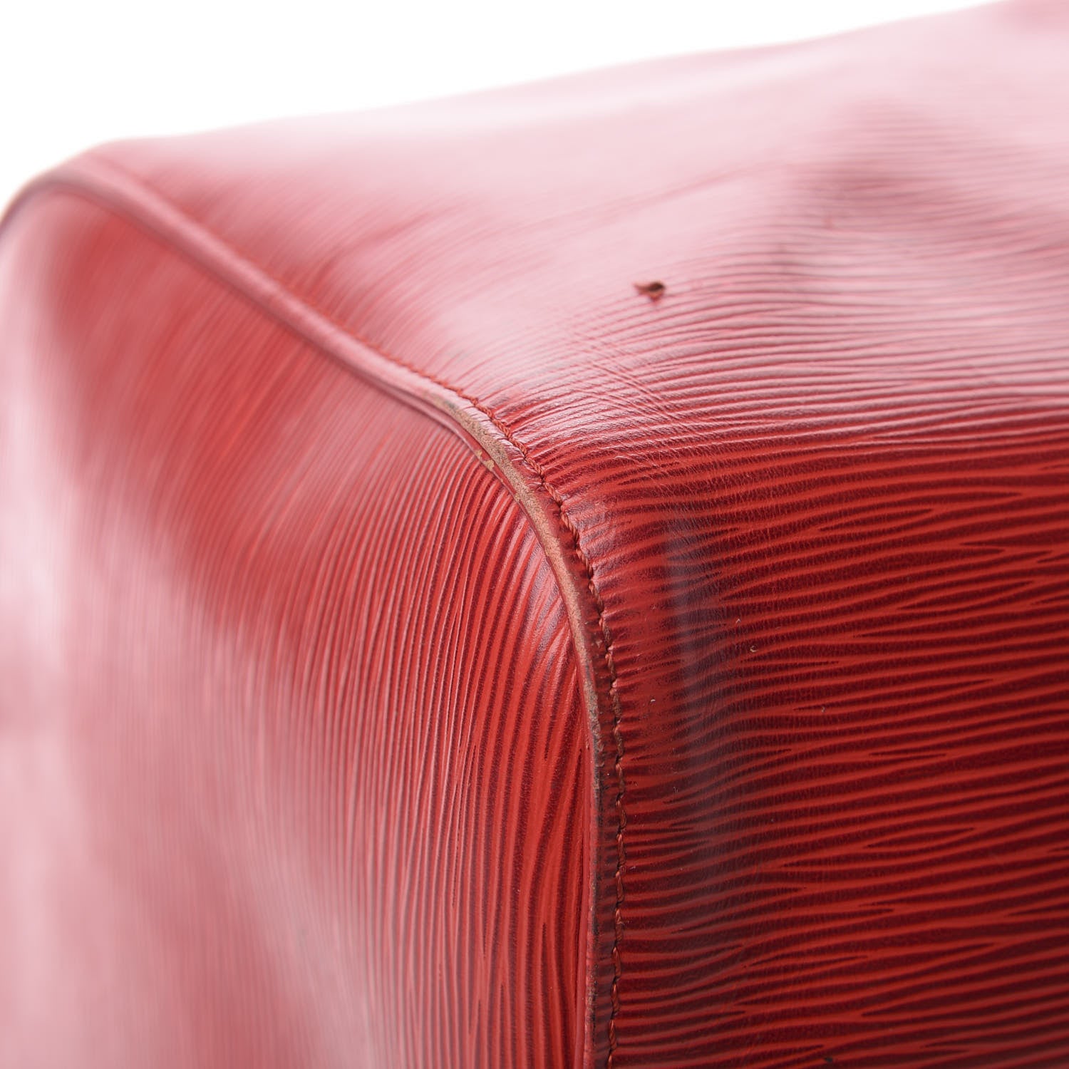 Louis Vuitton Epi Keepall 50 Castillan Red 11 of 19