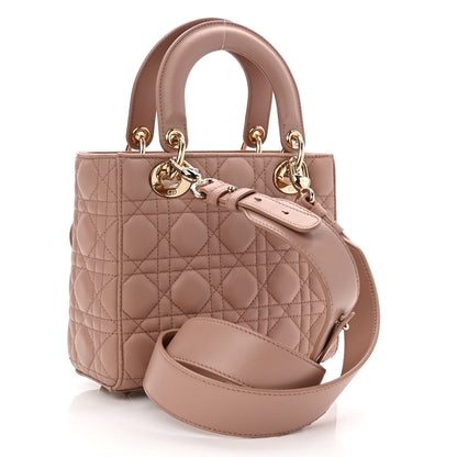 Christian Dior Lambskin Cannage Small My ABC Dior Lady Dior Blush 3 of 10