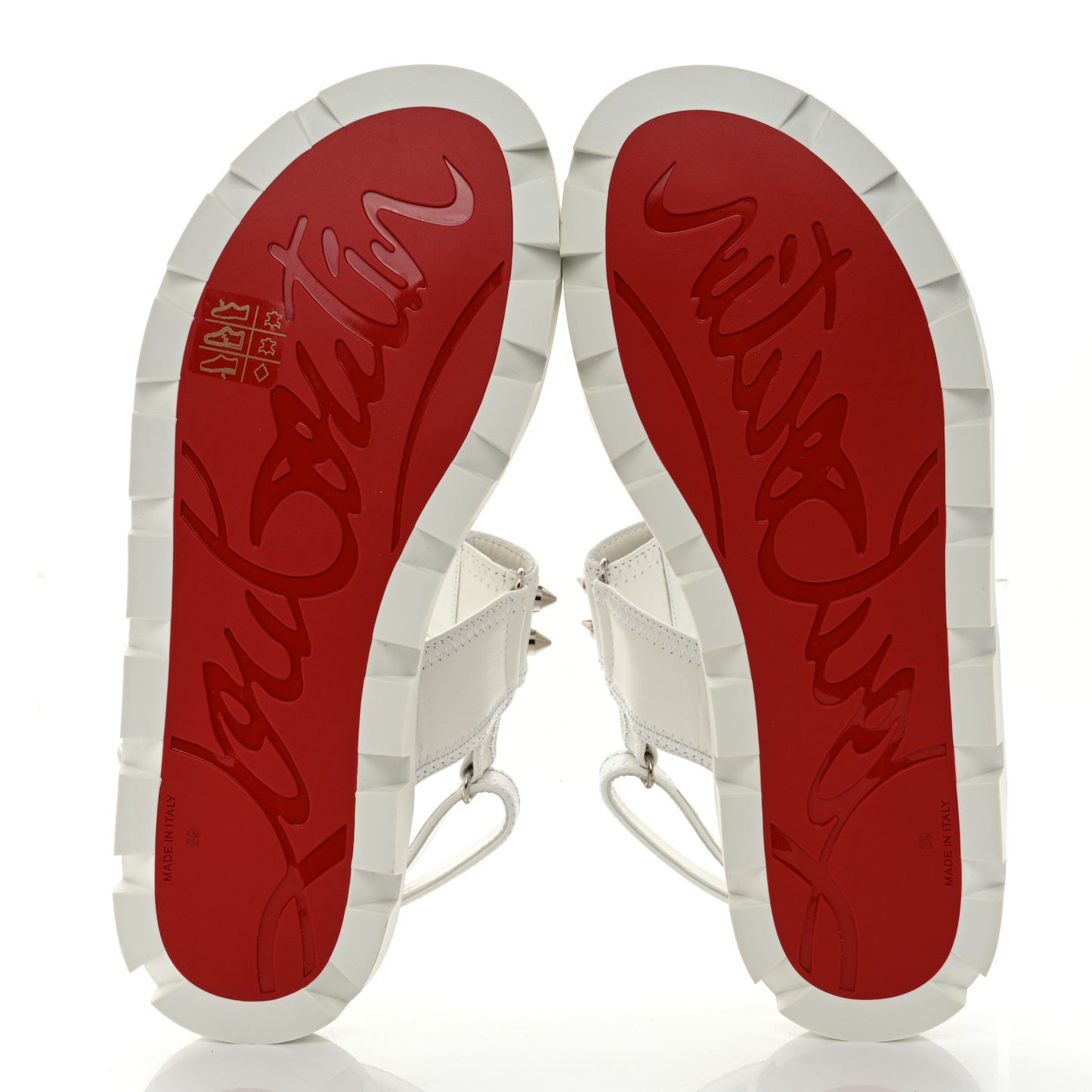 Nappa Spikita Cool Flats 39 Bianco