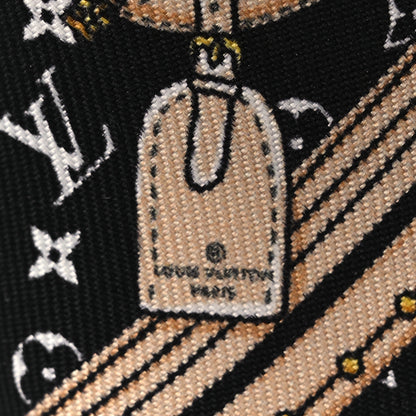 Louis Vuitton Silk Monogram Let's Go BB Bandeau Black 3 of 3