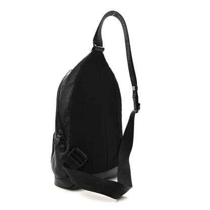 Louis Vuitton Monogram Shadow Racer Slingbag Black 3 of 10