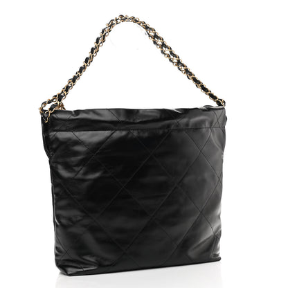 Chanel Calfskin Quilted Small Chanel 22 Black 3 of 11
