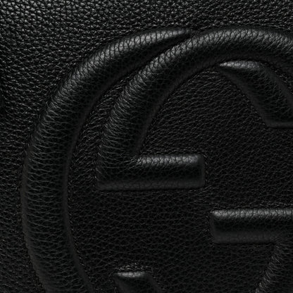 Gucci Pebbled Calfskin Large Soho Hobo Black 7 of 14
