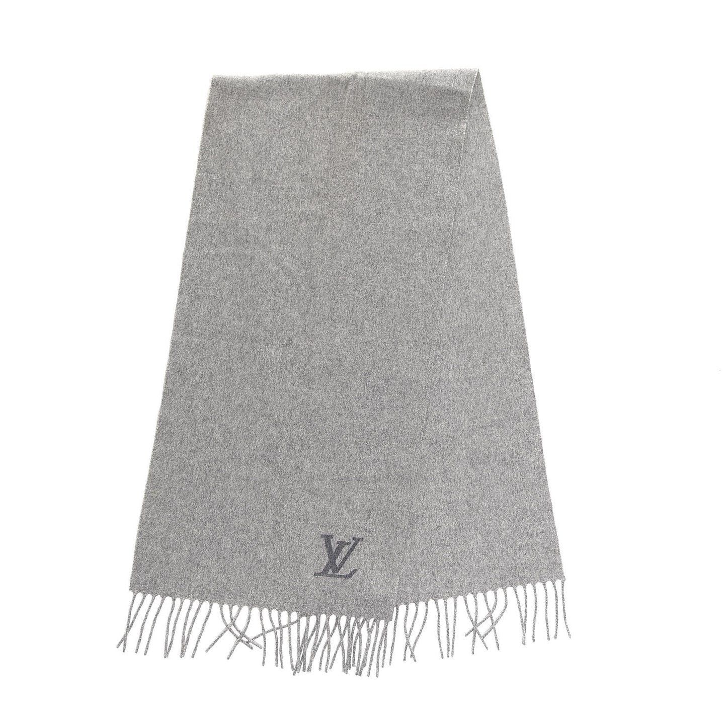 Cashmere Jhelam Muffler Scarf Grey