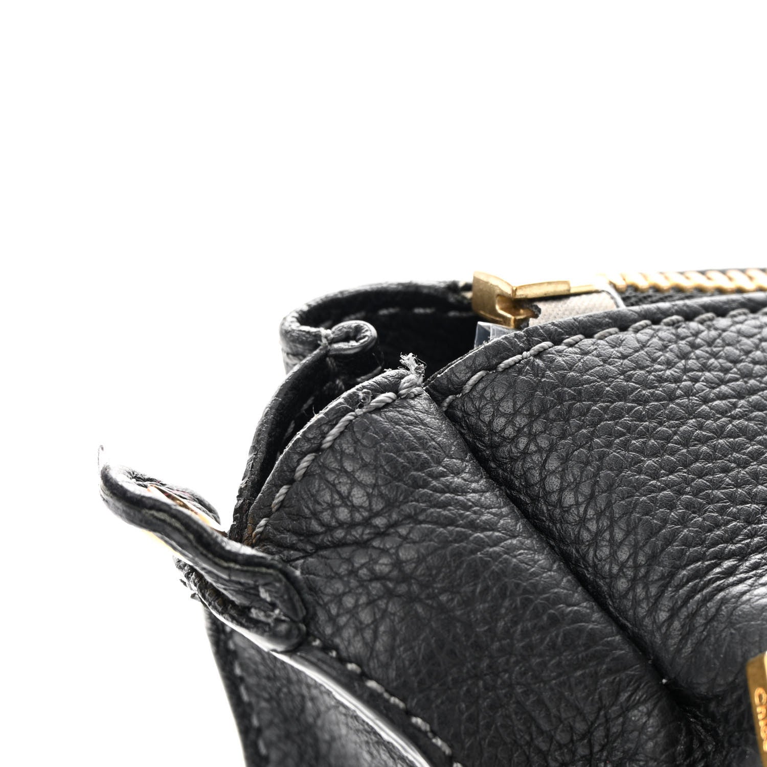Chloe Calfskin Medium Marcie Satchel Black 16 of 18