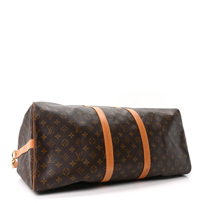 Louis Vuitton Monogram Keepall Bandouliere 55 3 of 8
