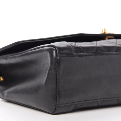 Chanel Lambskin Quilted Medium Single Flap Black 6 of 10