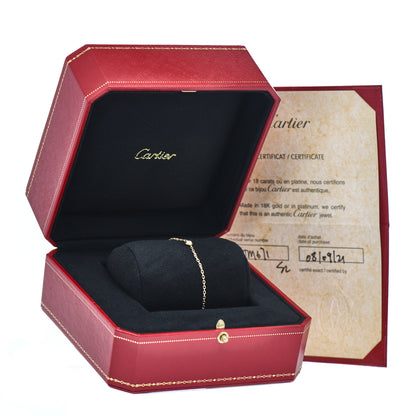 Cartier 18K Yellow Gold Diamond SM D'Amour Bracelet 5 of 5