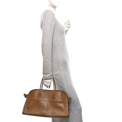 The Row Polished Saddle Calfskin EW Margaux Muschio 2 of 9