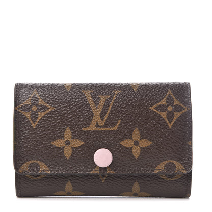Louis Vuitton Monogram Multicles 6 Key Holder Rose Ballerine 1 of 8