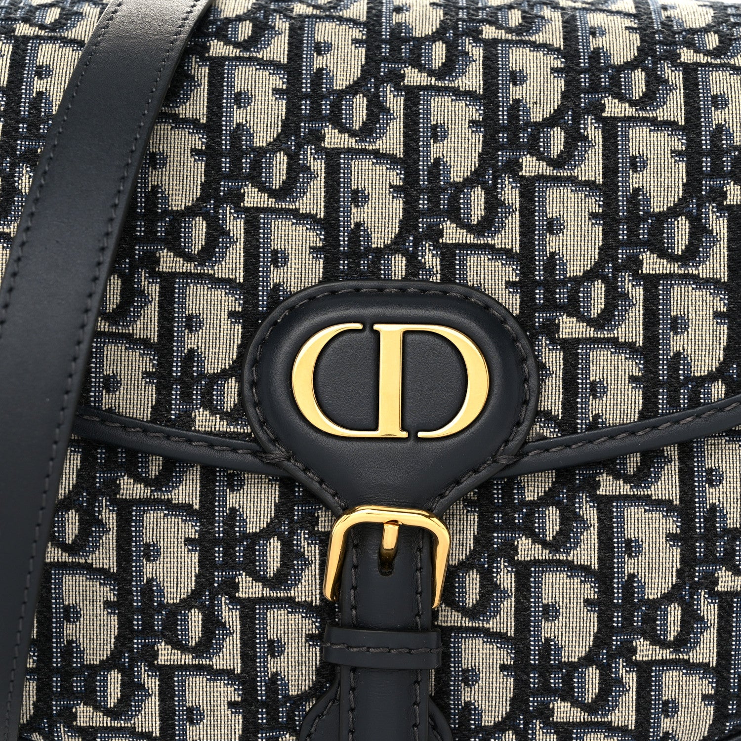 Christian Dior Oblique Medium Bobby Flap Blue 7 of 9