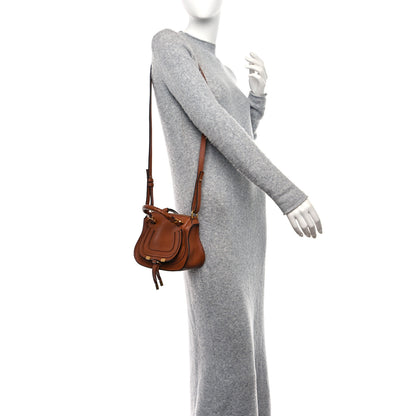 Chloe Calfskin Mini Marcie Satchel Tan 2 of 9