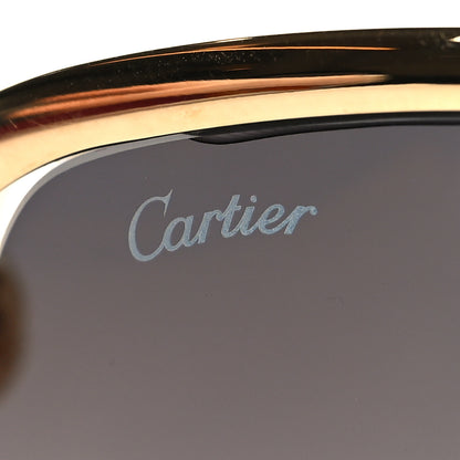 Cartier Metal Trinity Sunglasses CT0225S 001 Gold Silver 7 of 8