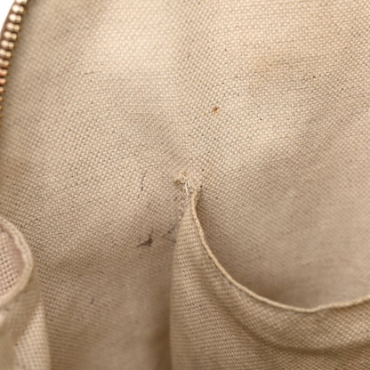 Gucci GG Supreme Monogram Margaux Calfskin Small Nice Top Handle Dome Bag Beige Ebony Acero 21 of 23