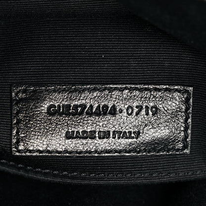 Saint Laurent Velvet Matelasse Monogram Lou Camera Bag Black 7 of 9