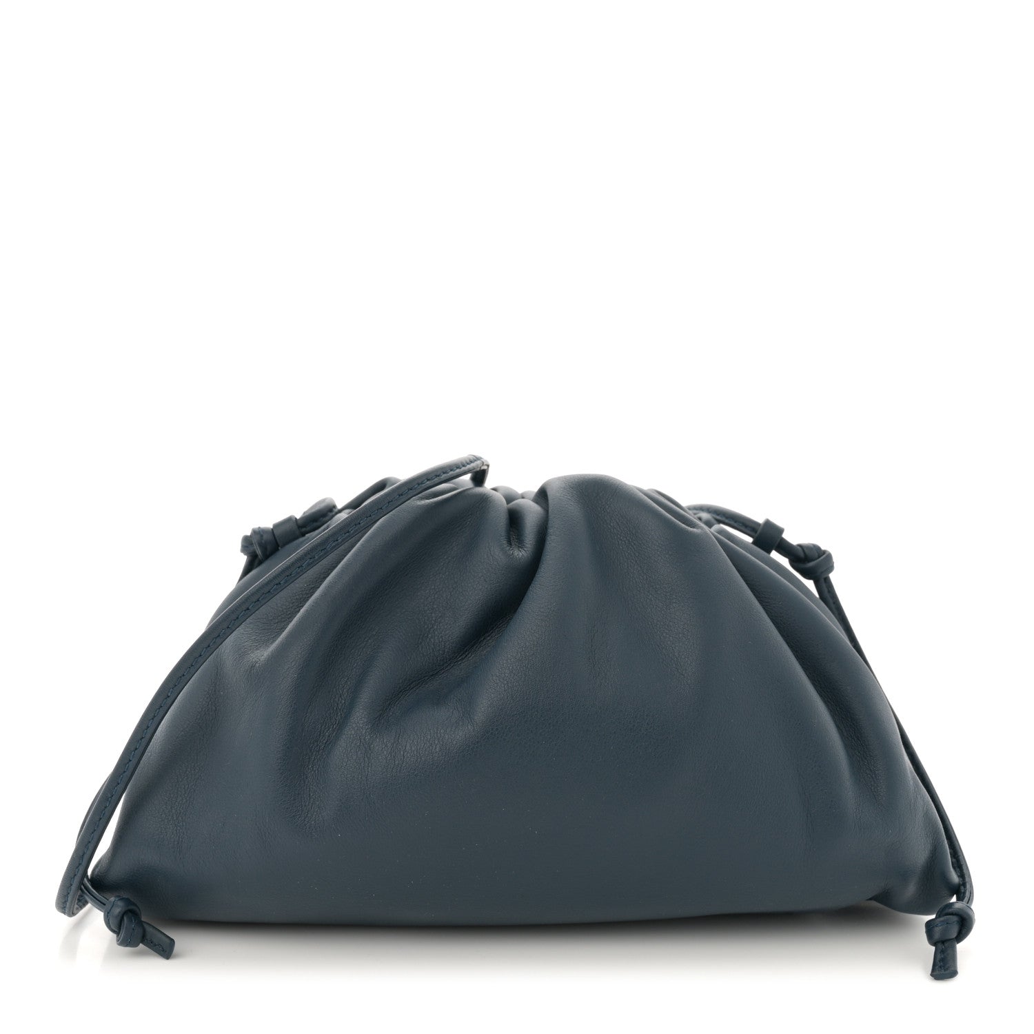 Bottega Veneta Butter Calfskin The Mini Pouch Deep Blue 1 of 10