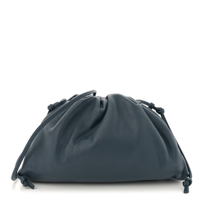 Bottega Veneta Butter Calfskin The Mini Pouch Deep Blue 1 of 10