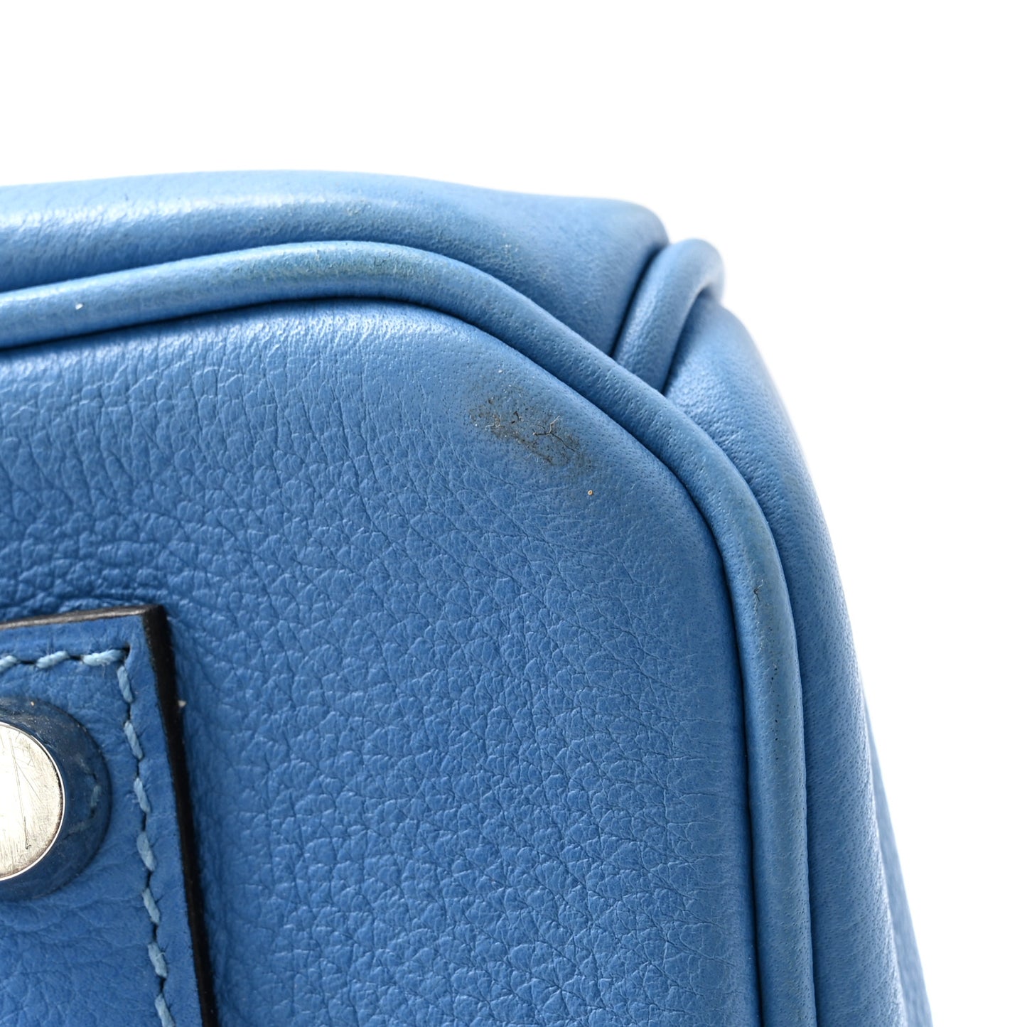 Togo Swift Ghillies Birkin 35 Bleu Paradis