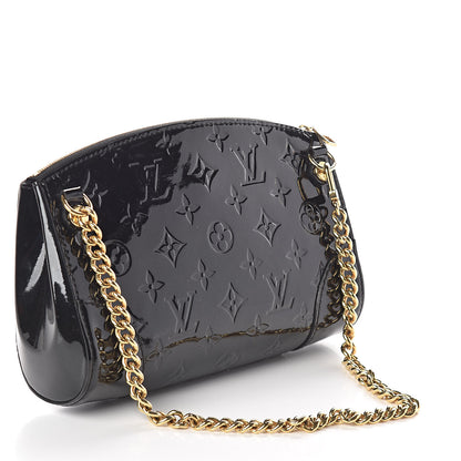 Louis Vuitton Vernis Santa Monica Clutch Noir Magnetique 3 of 8