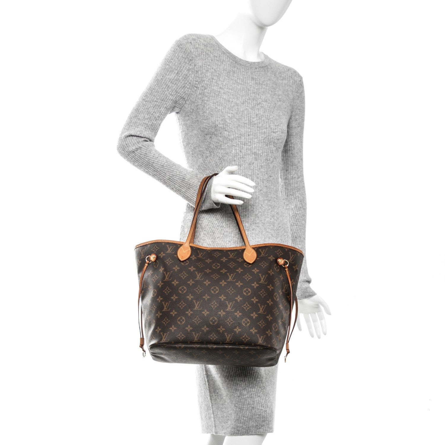 Louis Vuitton Monogram Neverfull MM 2 of 6