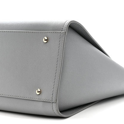 Chanel Caviar Studded Medium Deauville Tote Grey 10 of 11