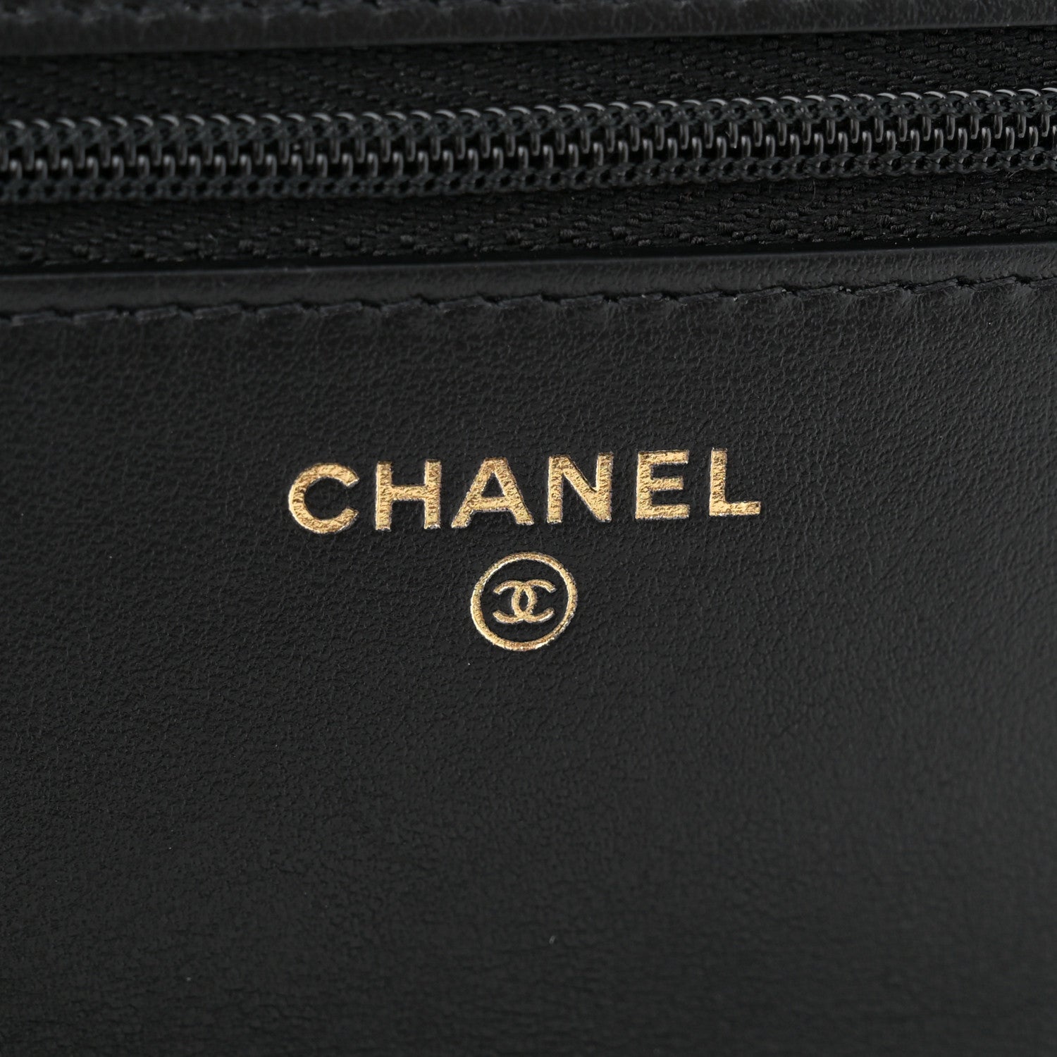 Chanel Caviar Quilted Camellia Wallet On Chain WOC Black 6 of 11