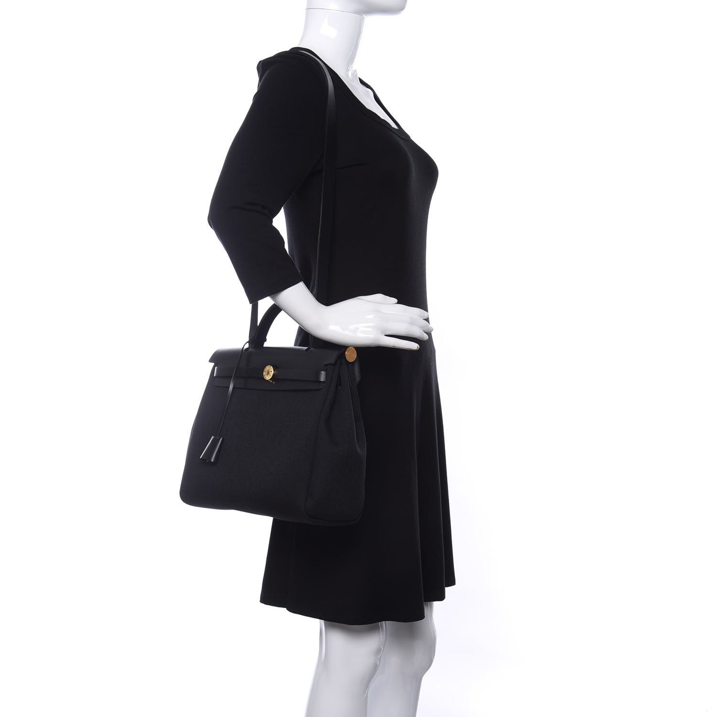 Military Toile Vache Hunter Herbag Zip PM 31 Black