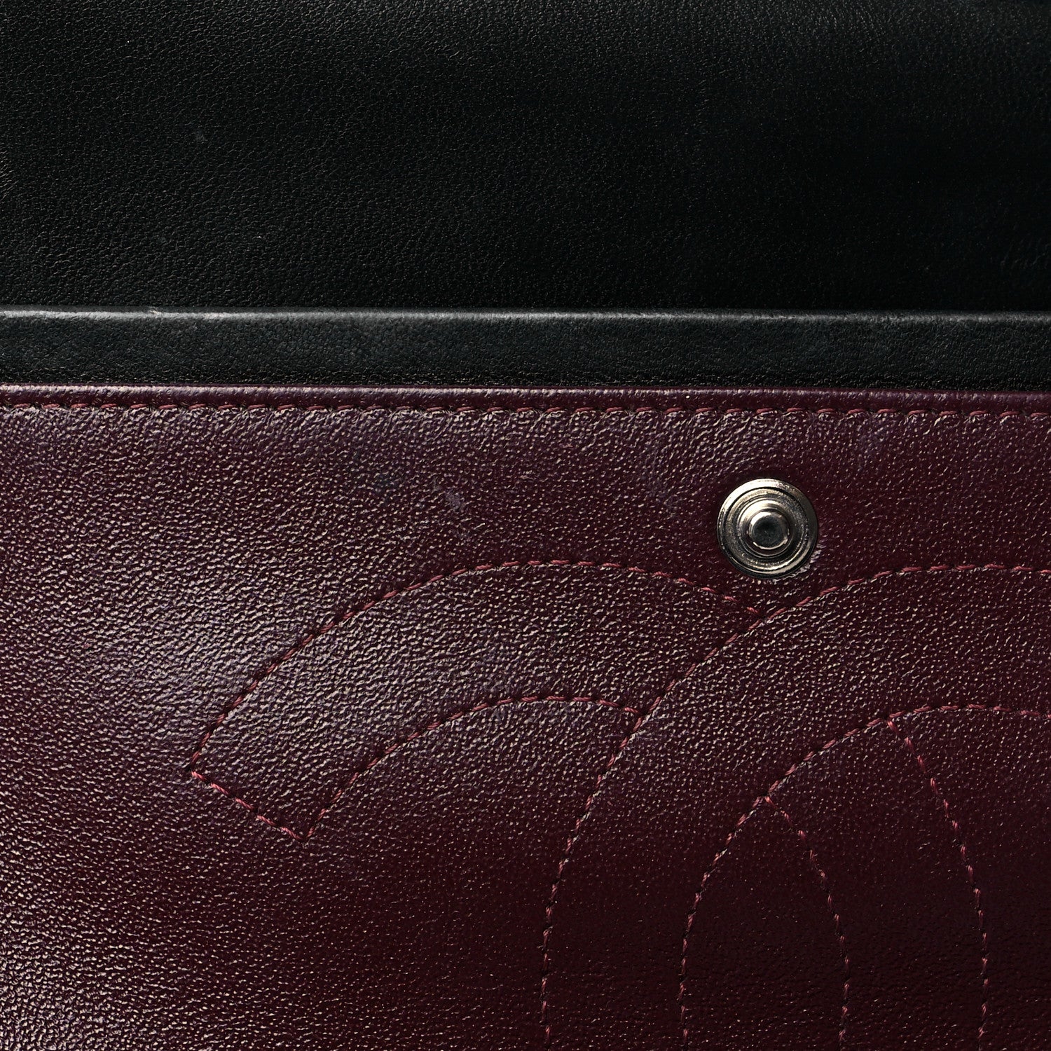 Chanel Lambskin Quilted Jumbo Double Flap Black 13 of 17