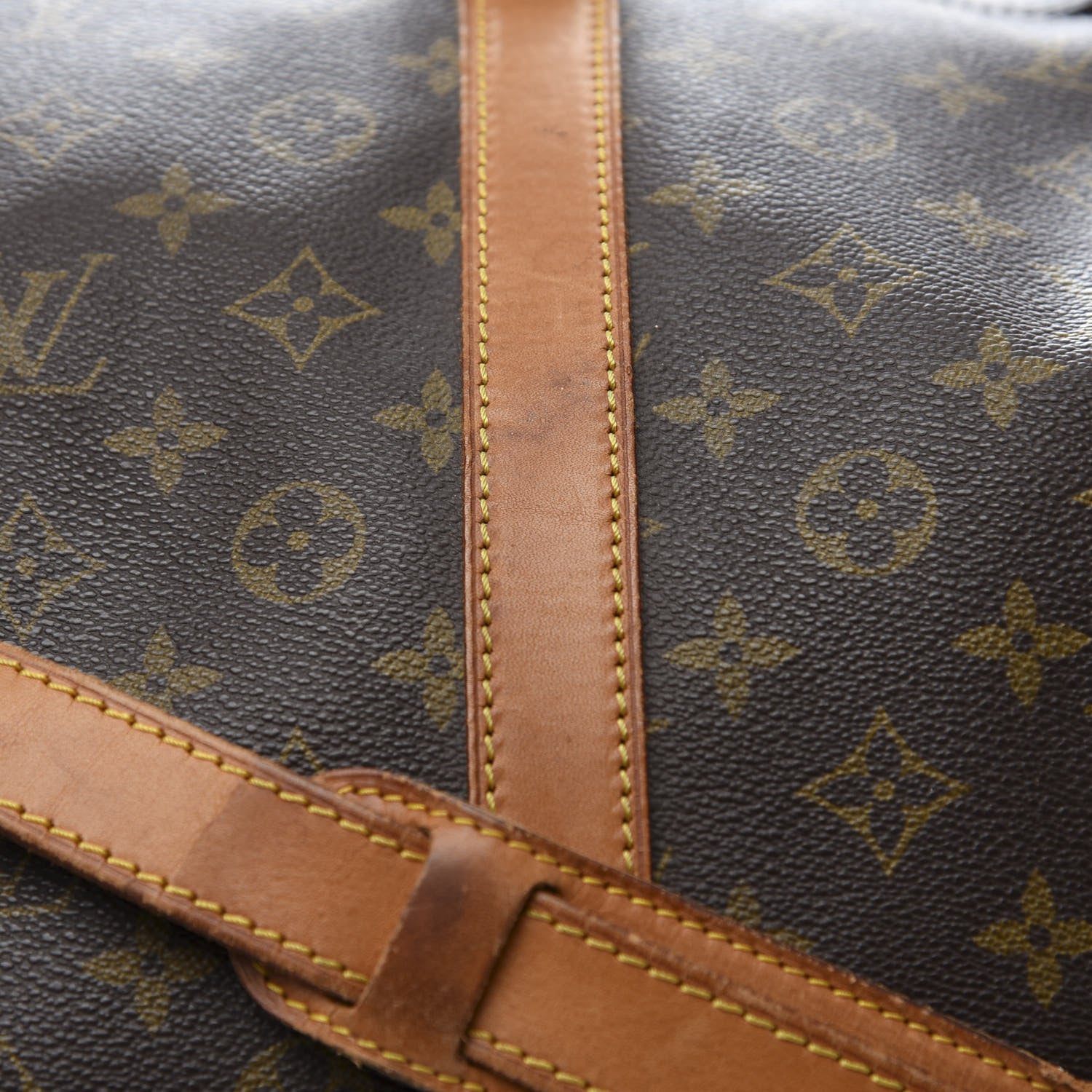 Louis Vuitton Monogram Keepall Bandouliere 60 10 of 16