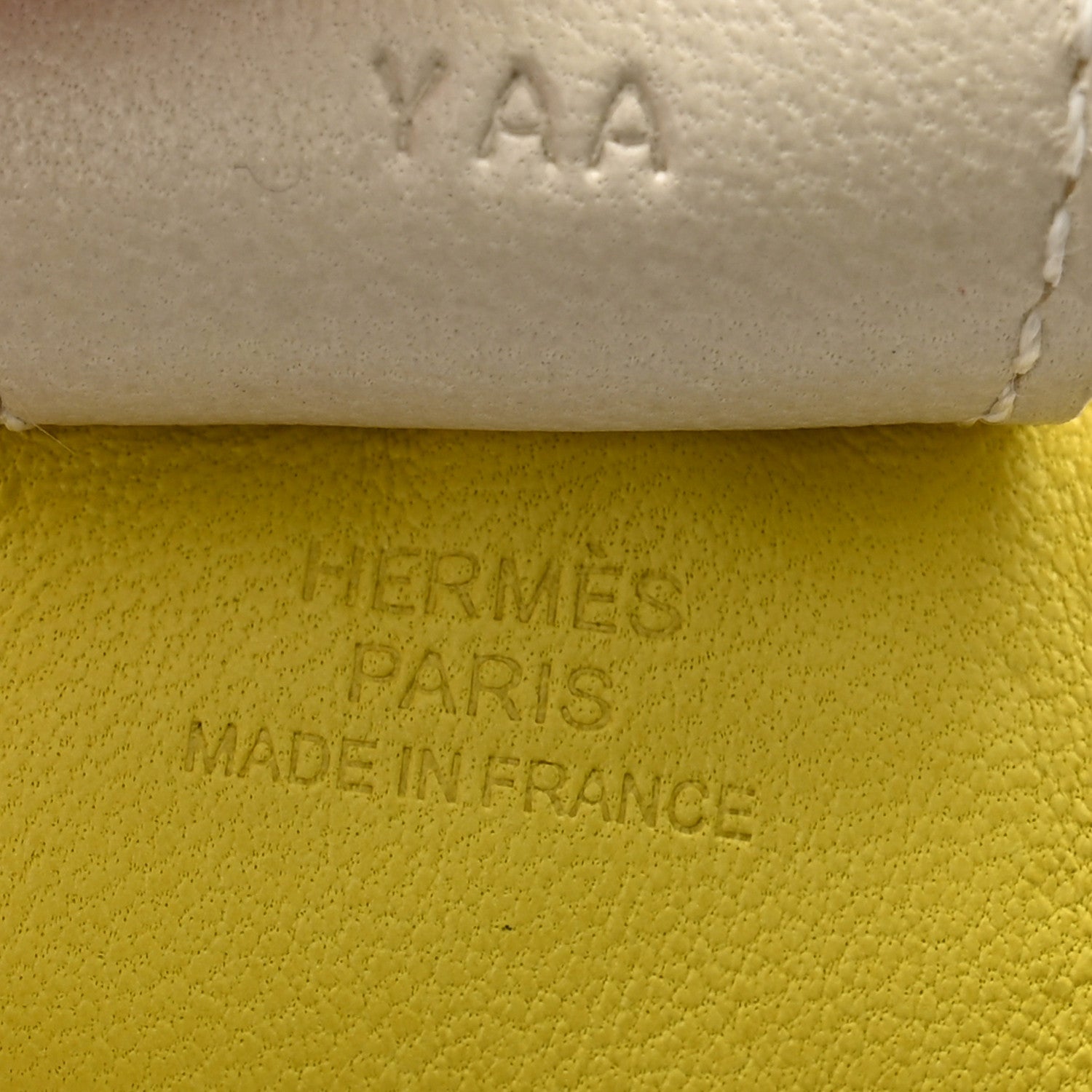 Hermes Milo Lambskin Grigri Rodeo Horse Bag Charm MM Lime Sesame Craie 2 of 4