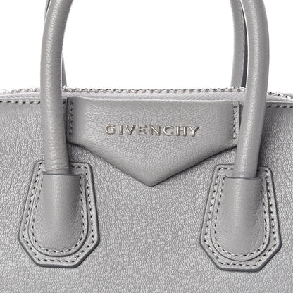 Givenchy Sugar Goatskin Mini Antigona Pearl Grey 10 of 10