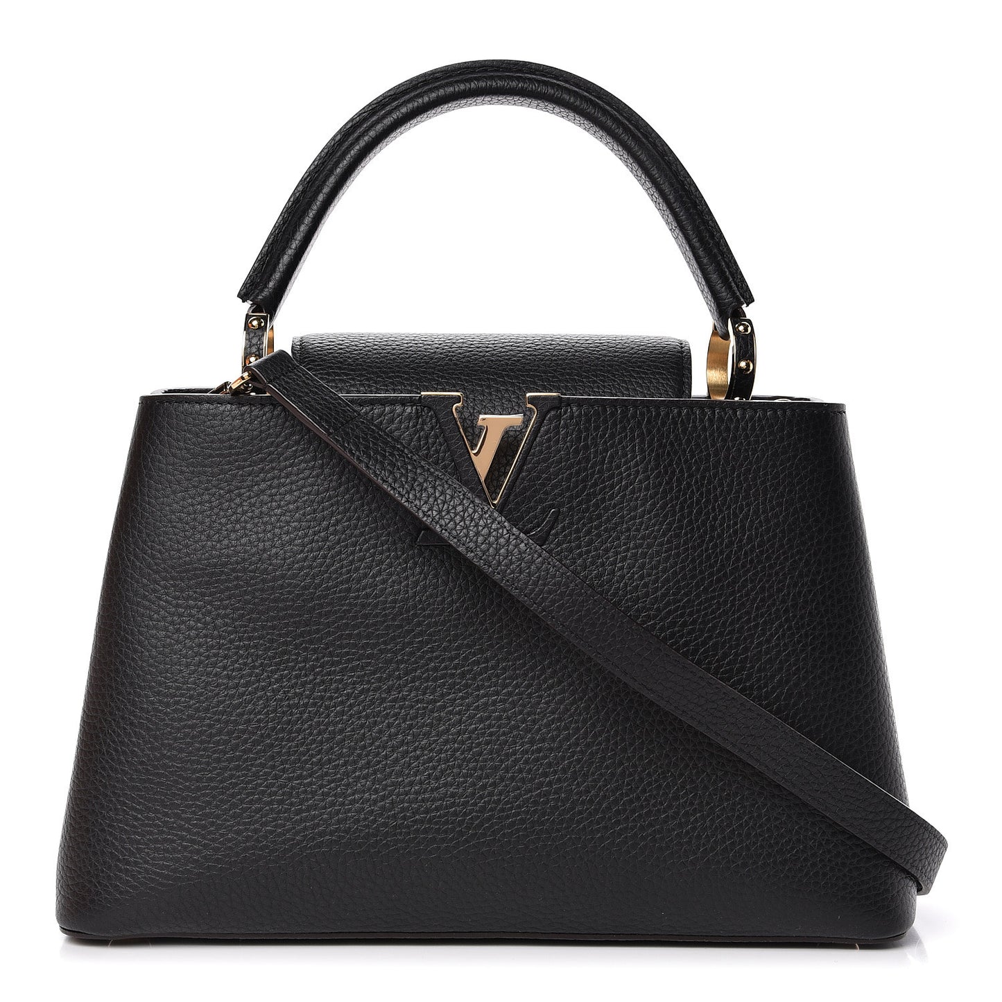 Taurillon Capucines PM Black