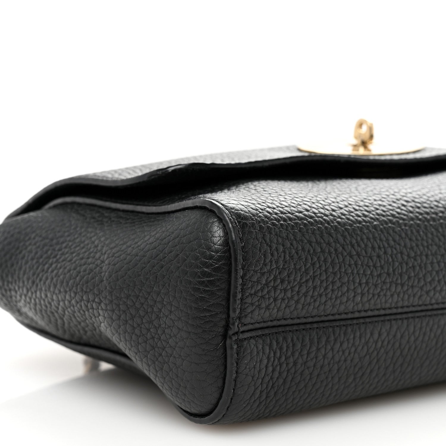 Mulberry Small Classic Grain Calfskin Medium Lily Black 8 of 9
