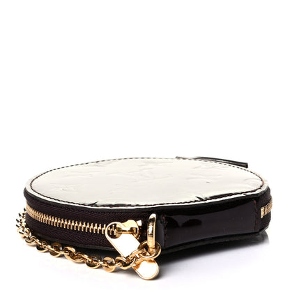 Louis Vuitton Vernis Chapeau Coin Purse Amarante 3 of 7