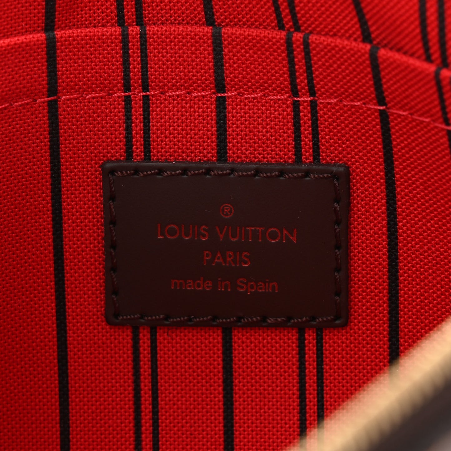 Damier Ebene Neverfull MM GM Pochette